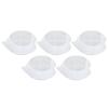 5pcs Reusable Silicone Mould Leaf Leaf Shaped Dish Mould Resin Casting Mould  Jewelry Making