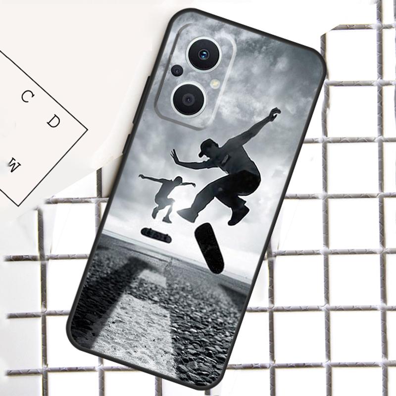 Cool Skate Phone Case For OPPO Reno 8T 7 8 Lite 14F 14 13 12 11 F 10 Pro OPPO Find X8 X6 X5 X9 Pro Cover