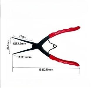 Bent Long Nose Snap Ring Pliers For Cylinder Internal Heavy Duty Car Parts Garage Automotive Engine Piston Ring Remover Tool