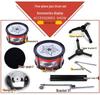 Children's Jazz Drum Set Toy for Ages 3-6: Early Music Education Percussion Instrument