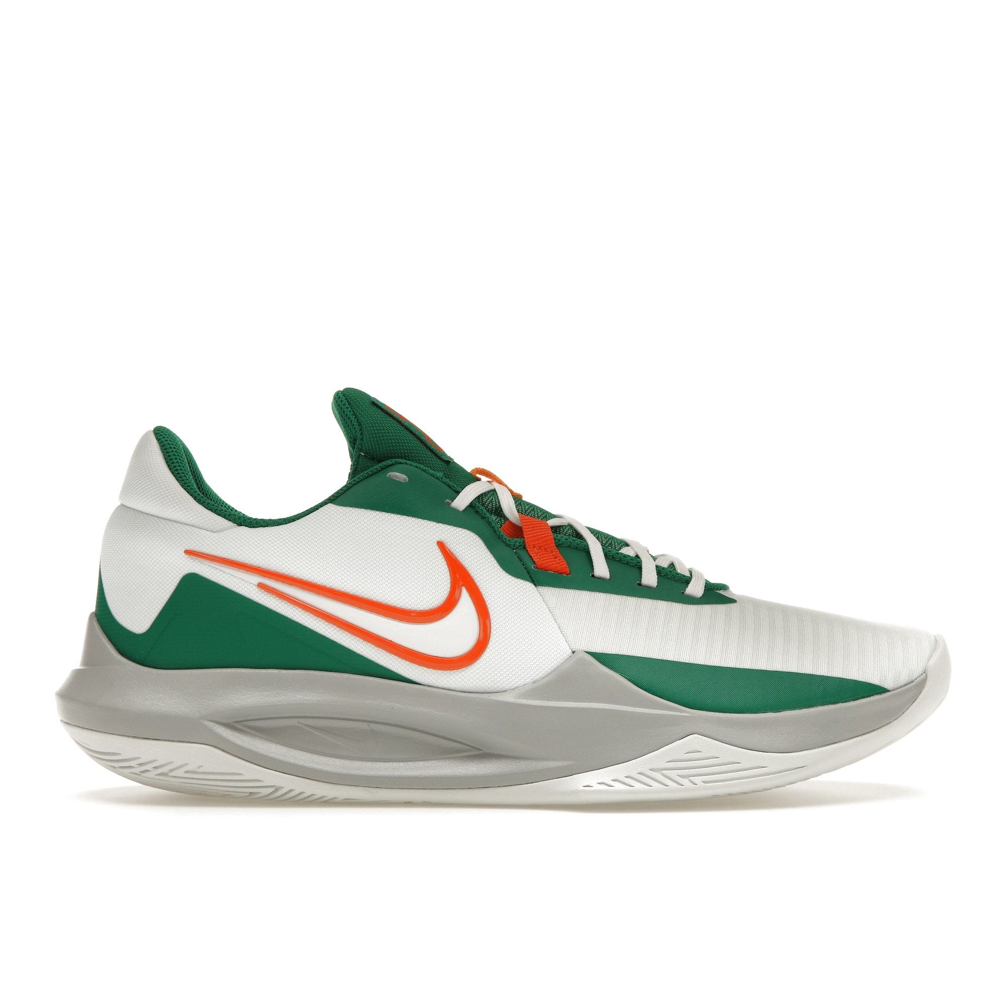 Nike Precision 6 Basketball Shoes White Malachite Sundial Safety Orange Men s DD9535-103 45