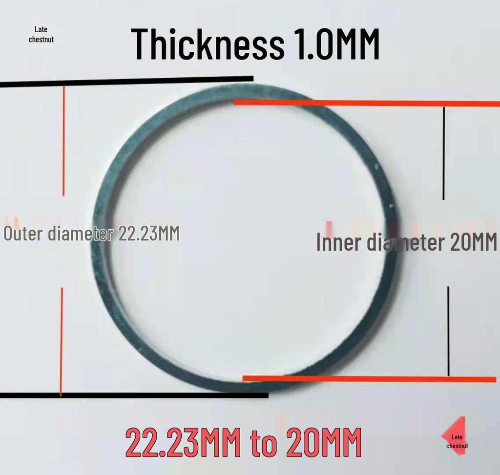 Angle Grinder Saw Blade Reducing Ring: 20mm To 16mm & 22mm To 25.4mm Washer