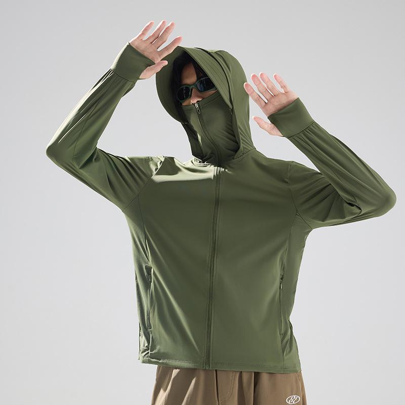 UPF50+ Breathable Sun Protection Clothing - Ice Feel, Skin-Friendly, Anti-UV for Men & Women Outdoor Fishing