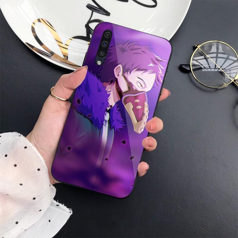 Kai Chisaki My Hero Academia Phone Case For Samung A32 A51 A52 NOTE 10 20 S10 S20 S21 S22 Pro Ultra Black PC Glass Phone Cover