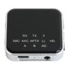 Bluetooth Transmitter Receiver Multifunction Low Latency 2 In 1 Bluetooth Adapter with 3.5mm AUX Interface for TV PC