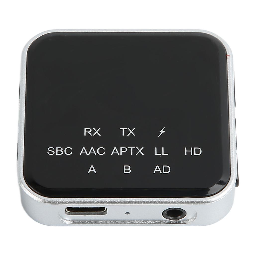 Bluetooth Transmitter Receiver Multifunction Low Latency 2 In 1 Bluetooth Adapter with 3.5mm AUX Interface for TV PC