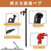 Leechatwin Peg Hammer - Tent Hammer - Camping Hammer (Hammer + 8 Peg Set)