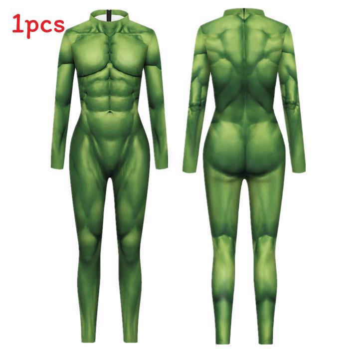 Halloween Spiderman 3d Printed Bodysuit With Elastane For Cosplay And Costume Events