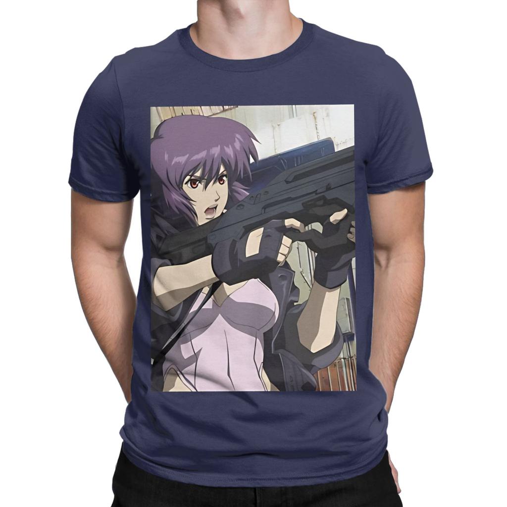 Ghost In The Sshell Novelty 100 Cotton Tshirt Ghost In The Sshell Tops Tees For Unisex