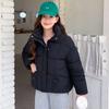 Down and padded jacket women's new 2025 short slimming cotton jacket women's small padded jacket thick jacket