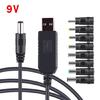 USB to DC 5V 9V12V Adapters Charging Cable Power Cord Plug Connector Adapter
