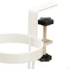 Clip On Desk Cup Holder Anti Spill Lightweight Adjustable Nonslip Clamp Water Bottle