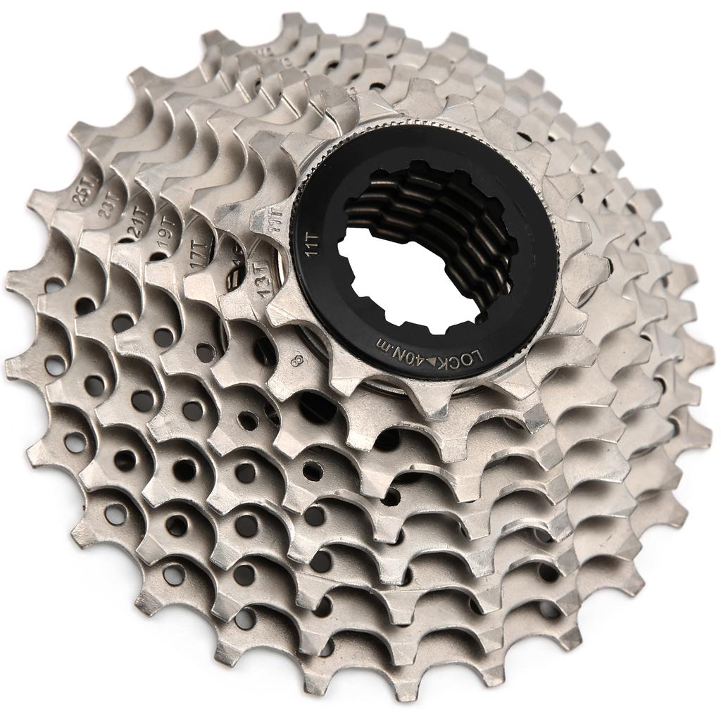 Road Bike Freewheel 8 Speed 25T Cassette ChromiumMolybdenum Steel Sprocket Accessories