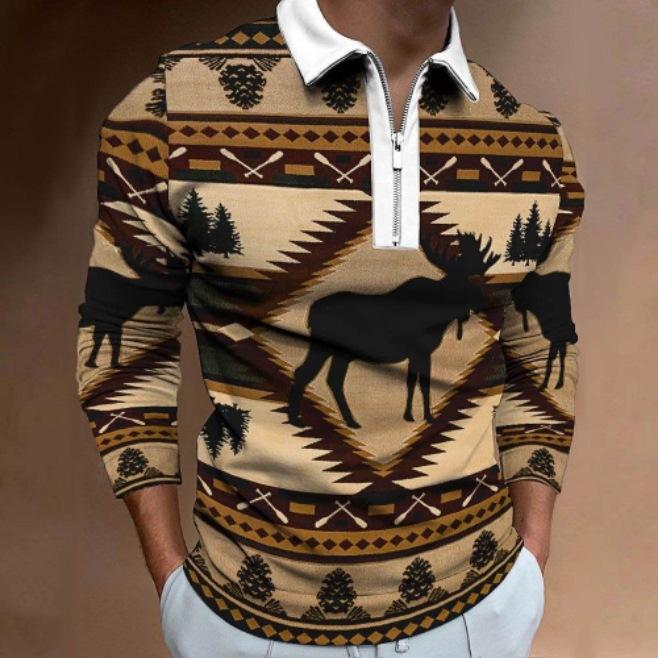 

Новая мужская толстовка на молнии, повседневная, приталенная, мужская полосатая с цифровой печатью, с длинным рукавом 5XL