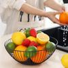 HOMQUEN Fruit Basket, Fruit Bowl, Metal Wire Fruit Basket for kitchen, Fruit Bowl for Kitchen Counter, Basket for Fruits, Vegetables, Breads, Snacks,