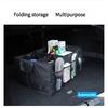 Environmentally Friendly Foldable Large Capacity Car Trunk Storage Box Wear-resistant And Waterproof Suitable For Car SUV Trunk