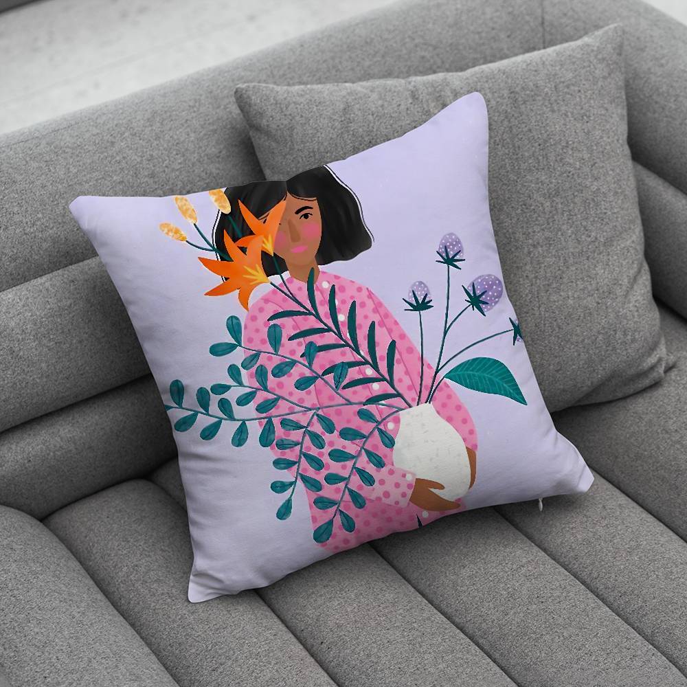 B-Bea Art Muller Pillow Case Pillowcase Home Sofa Cushions Car Cushions Pillowcover Office Pillowshell Pillow