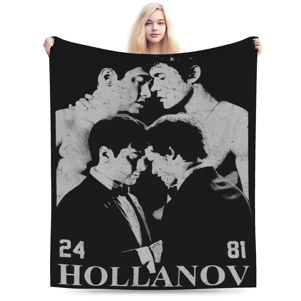 Ilya Heated Rivalry Blankets Flannel Decoration Multifunction Warm Throw Blankets for Home Couch Quilt