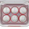 Coleman Take 6 Cooler x 20 x 18 2000033010 Box, Red, Capacity Approx. 4.7L, Approx. 28.5 (h) cm,