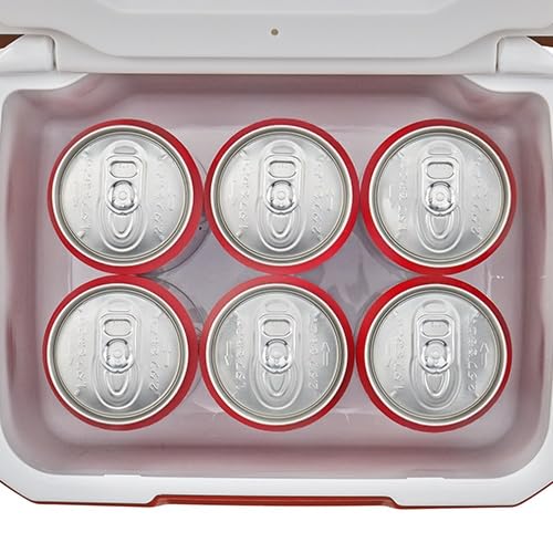Coleman Take 6 Cooler x 20 x 18 2000033010 Caixa, Vermelho, Capacidade Aprox.. 4,7L, Aprox.. 28,5 (h) cm,