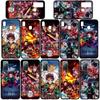 Phone Case for Samsung Galaxy S25 S23 S22 S24 Ultra FE A05 A06 A15 A16 A36 A37 A35 A54 A55 A56 A57 A25 A26 A53 A17 Anime Kamado Tanjirou Demon Slayer