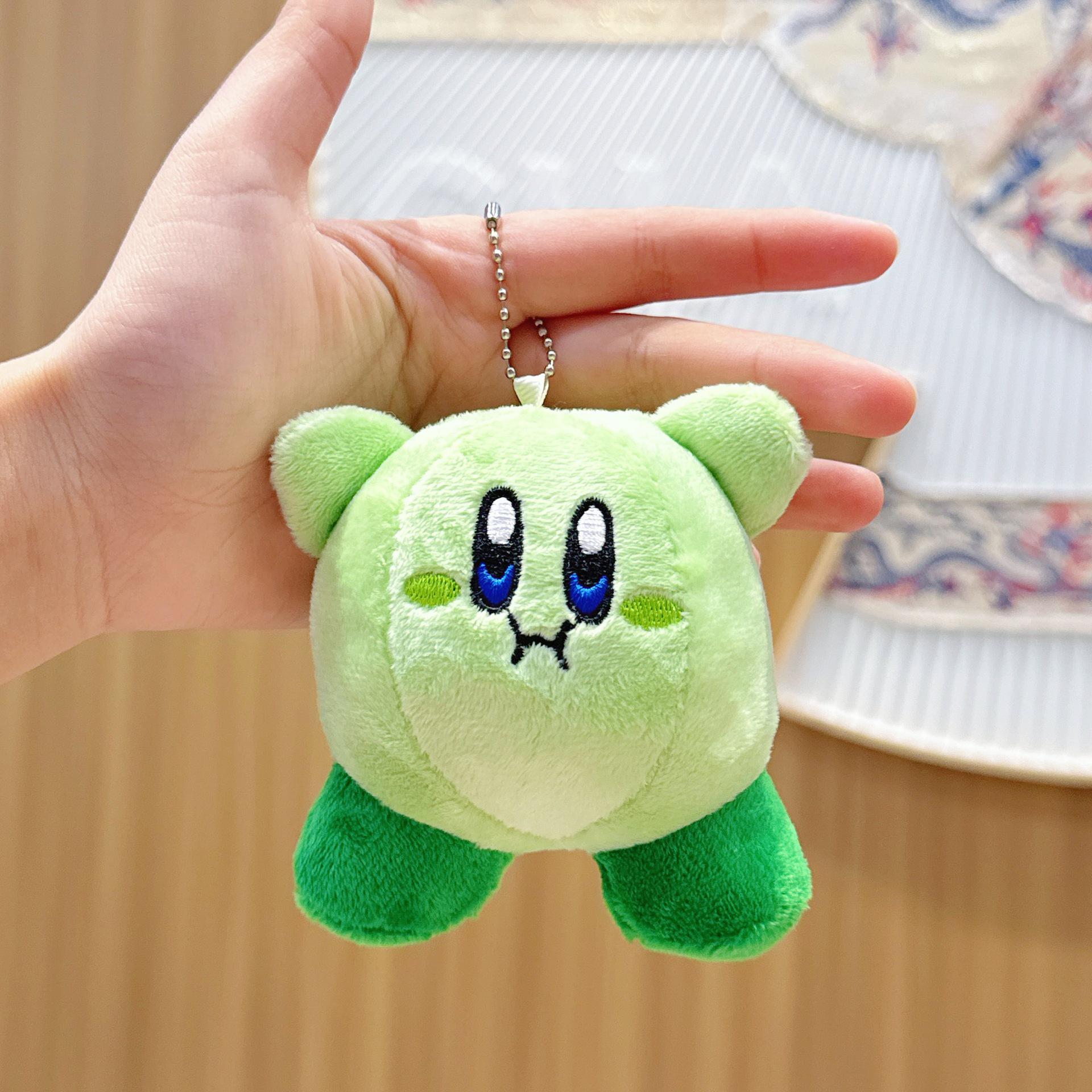 

Плюшевый брелок Кирби - знаменитость Douyin, мягкая игрушка и подвеска для сумки Approx. 8cm Tall