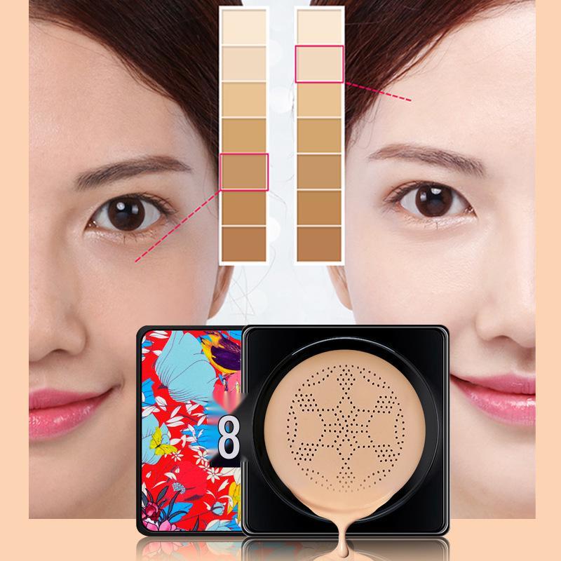 Kakashi Moisturizing BB Cushion Foundation - Mushroom Head, Brightens & Conceals