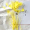 50Pcs18 Color Feather Decoration Diy Handmade Materials Small Butterfly Color Feather Decoration Headgear Clothing Accessories
