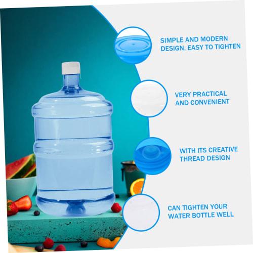 OUNONA 40-Piece 5 Gallon Water Bottle Caps, Reusable Water Jug Lids, Replacement Water Jug Lids for Portable Water Bottles, Bucket Lids, Reusable Jug