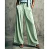 New Style Women's Solid-color Wide-leg High-waist Loose-fitting Slimming Casual Pants