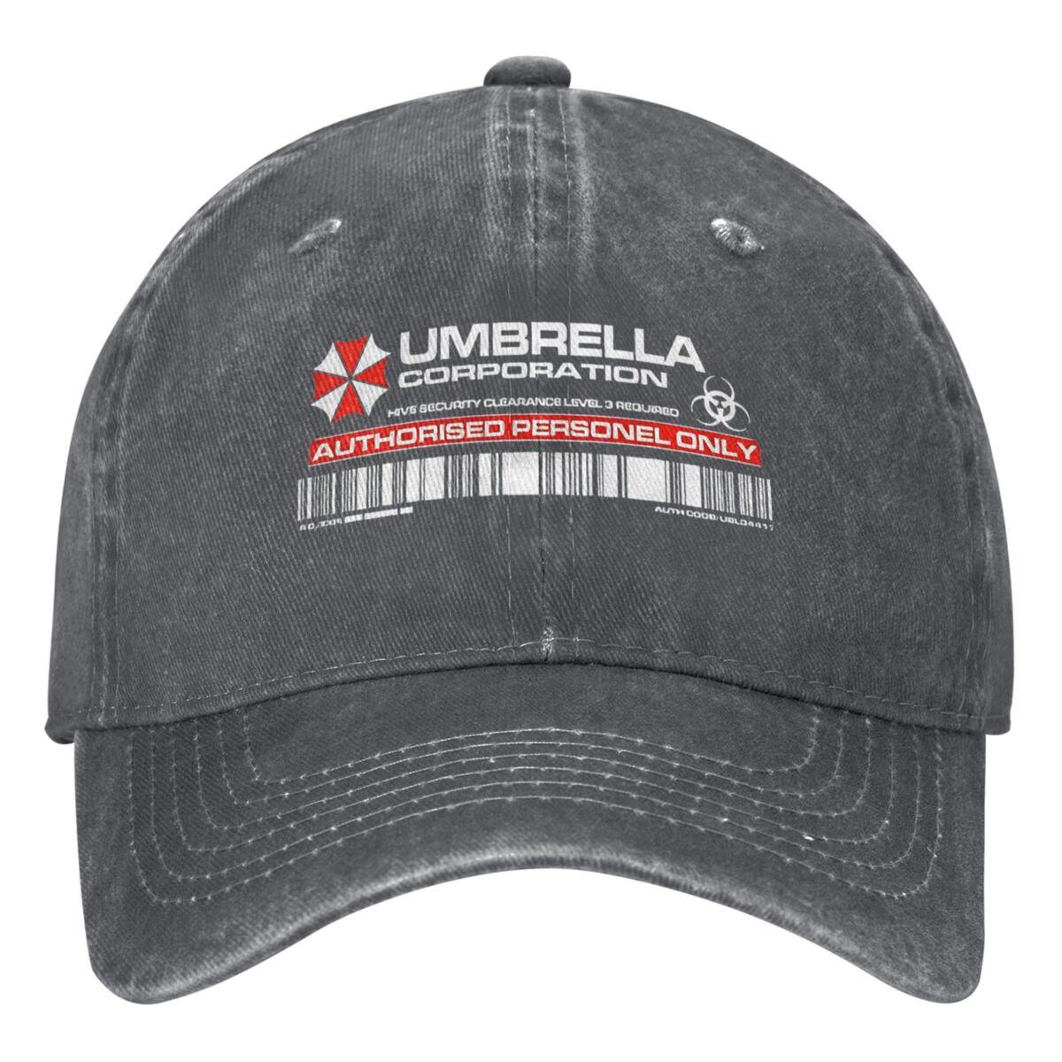 

Кепка бейсболка Umbrella Corporation для унісекс Унісекс Мешканці Зловісні Ігри Повсякденні Кепки Хіп-Хоп Дихаючі Для спорту на відкритому повітрі Кепка Snapback One Size