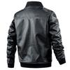 Leather jacket for men, European and American motorcycle leather jackets, trendy brand leather jackets, spring/autumn casual leather jackets, men's we
