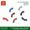 89Pcs/lot 65617 Round Corner 3x3x1 Constructing Blocks Moc Color Accessories Works With Featuring Brick DO-IT-
