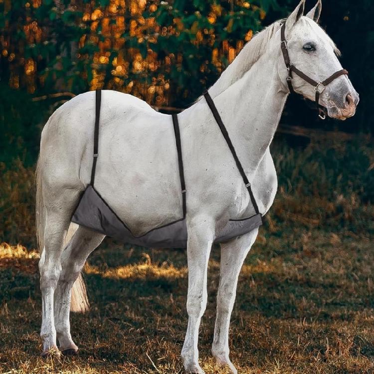 Adjustable Adult Horse Abdomen Fly Sheet Horse Fly Sheet Belly Guard Horse Belly Protection Cover Abdomen Guard