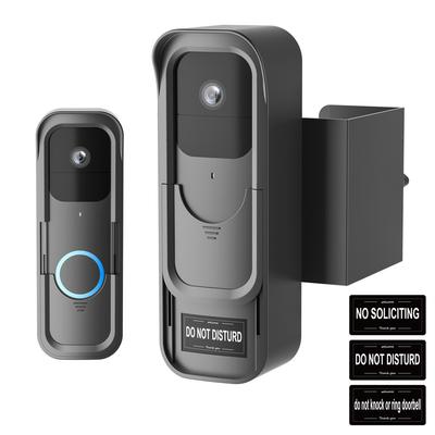 Doorbell Mount Anti-Theft For Blink Video Doorbell No-Drill Doorbell Mount Bracket 14.4x5x4.2cm Home Safety Accessories