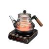 2025 Model Automatic Bottom-Fill Glass Kettle with Infrared Heating and Chlorine Removal