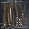 Ensemble de bijoux mode minimaliste 17 pièces pour femmes Collier avec pendentif torsadé vintage os de serpent cœur papillon étoile Bracelets Ensembles Cadeau