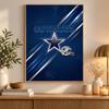 Dallas Cowboys Diamond Painting Kit 5D Full Drill DIY Diamond Mosaic Wall Art Home Decor