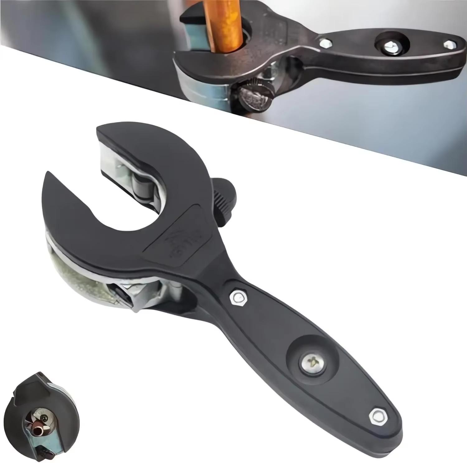

Ratchet Tube Cutter 8-29mm Close Quarters Tube Plier Compact Cutter Cuttering 1/4 To 7/8 Tubing Cutter Tool for Copper Pipe