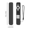 Silicone Protective Case for TCL RC902V Remote Control Smart TV Protective Cover Sleeve For TCL-RC802NU1 Full Package Protective