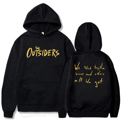 Filmdruck Die Outsider Hoodies Damen Kleidung Sudaderas Para Mujer Streetwear Winter Kapuzenpullover Weiblich
