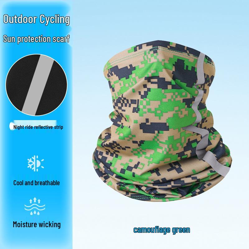 Quick-Dry Multifunctional Sun Protection Scarf for Cycling and Sports