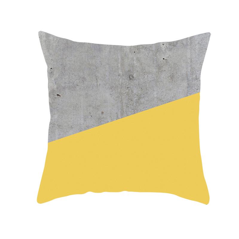 Summer Lemon Pillowcase Pineapple Leaf Peach Skin Velvet Home Living Room Bedroom Pillowcase