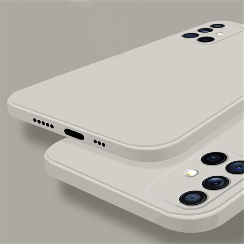 Pouzdro A53 A73 A33 A23 Skin Feel Soft Liquid Silikonová pouzdra pro Samsung Galaxy A53 A23 A33 A73 A13 A22 A32 A52 A72 A51 A71 M32 M33 M53 5G 4G zadní kryt