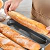 Molde para hornear restaurante, molde para comida y pan, bandeja para hornear Baguette de grado, herramienta antiadherente antiadherente para horno, accesorios de cocina