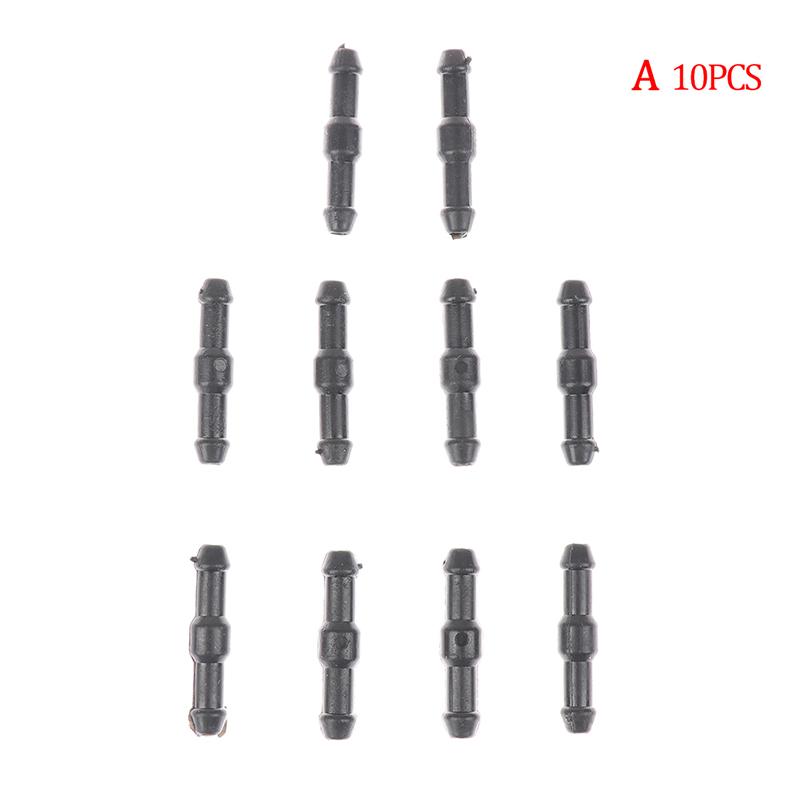 10Pcs Universal Joiner Pipe Connector Water Petrol Wiper Nozzle Hose Tubing