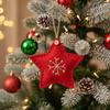 Creative Christmas Hanging Decoration Felt Fabric Colorful Felt Christmas Hanging Pendant Plush Handmade