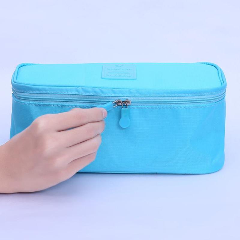 Portable Travel Storage Bag Multi-Function Bra Underwear Organizer Bags Toiletry Cosmetic Case For Outdoor Travel