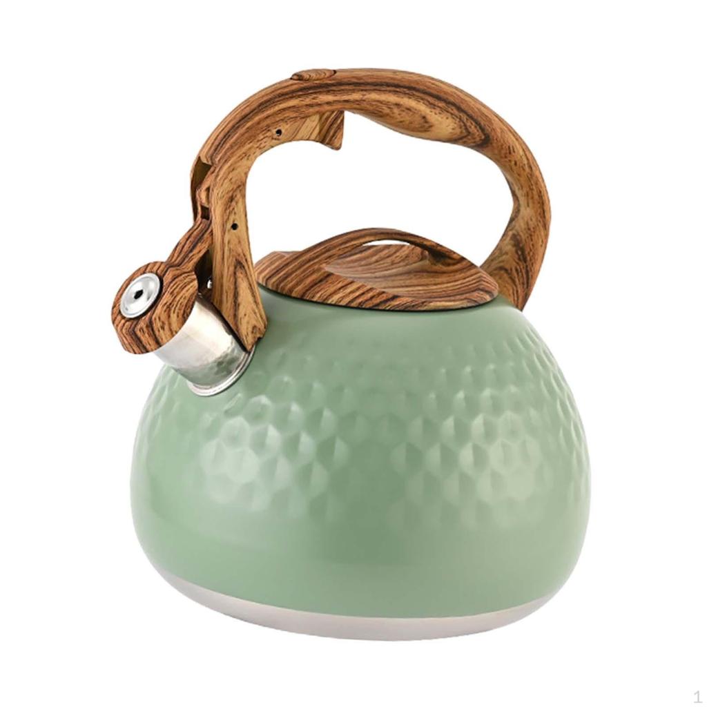 Plystrende tekjele tepotte for komfyr kaffekjele rustfritt stål hjem