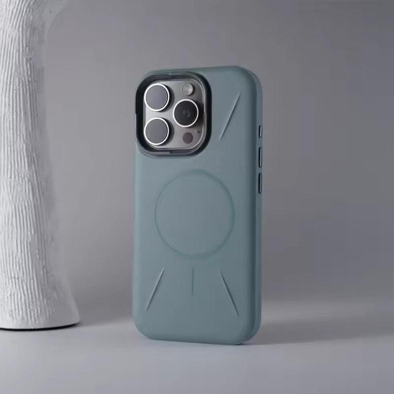 Magnetic Wireless Charging MagSafe Phone Case for iPhone 16 16pro Max 15 14 Pro 13 12 Matte Hybrid Shockproof Hard Armor Cover